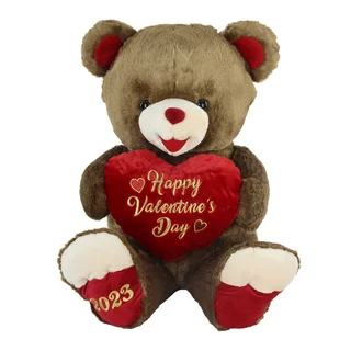 Way to Celebrate! Valentine's Day 31in Sweetheart Teddy Bear 2023, Brown
