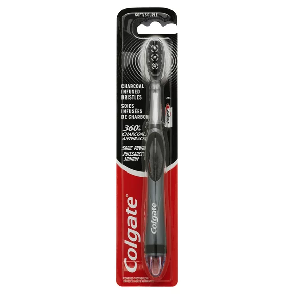 Colgate Charcoal Sonic Powered Vibrating Toothbrush